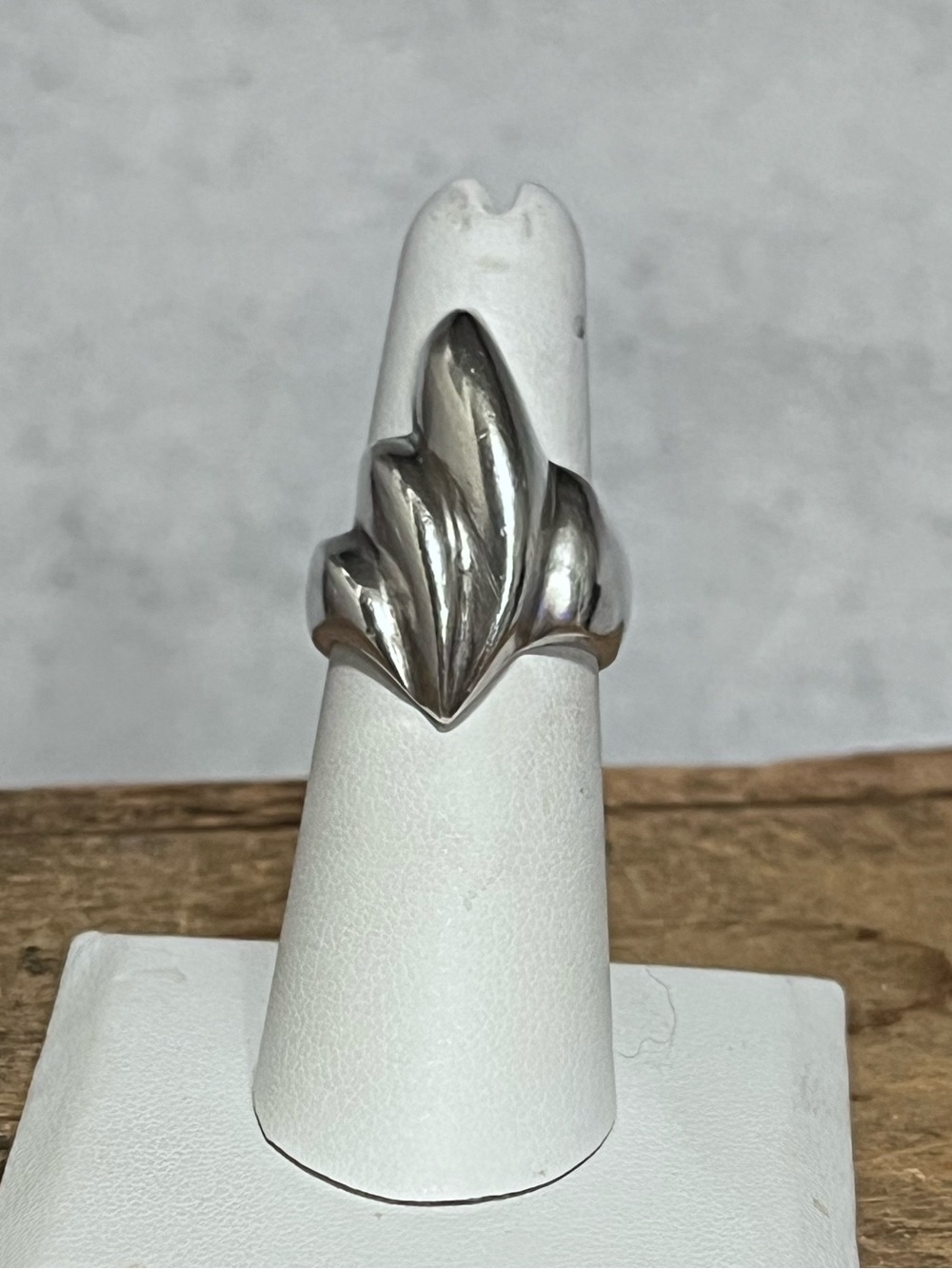 Vintage Taxco sterling silver wave ring size 5.75